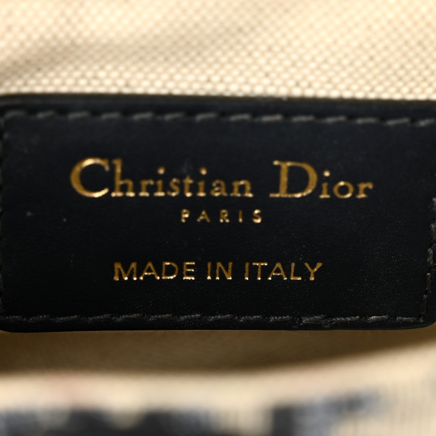 Christian Dior Oblique Mini Saddle Bag Blue 6 of 10