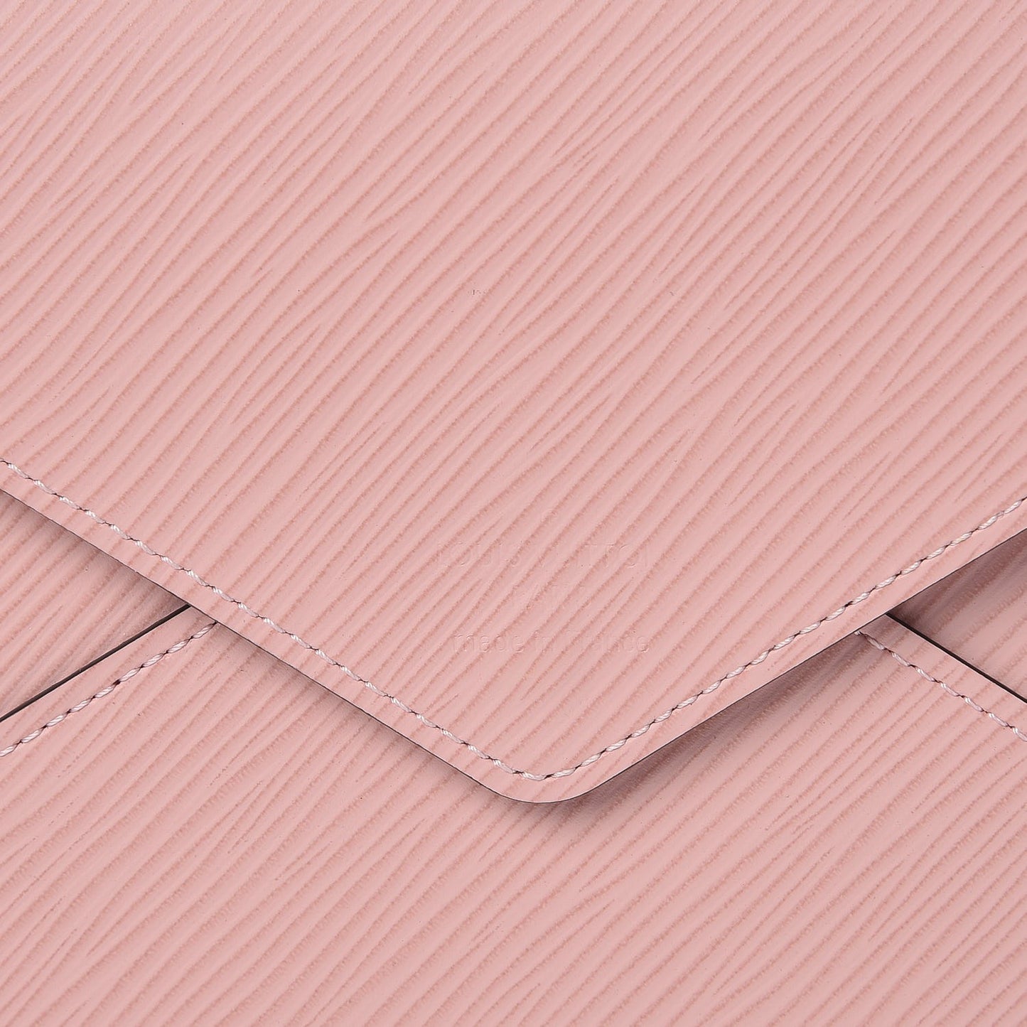 Epi Large Kirigami Pochette Insert Rose Ballerine