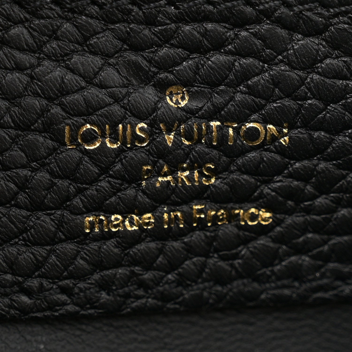 Louis Vuitton Taurillon Embellished Flower Crown Capucines MM Black 6 of 13