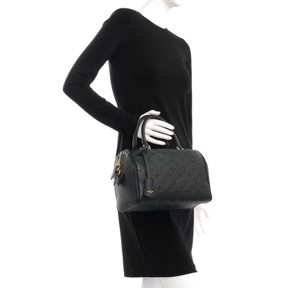 Louis Vuitton Empreinte Speedy Bandouliere 25 NM Black 3 of 8
