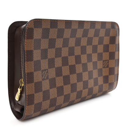 Louis Vuitton Damier Ebene Pochette Saint Louis Clutch 3 of 6