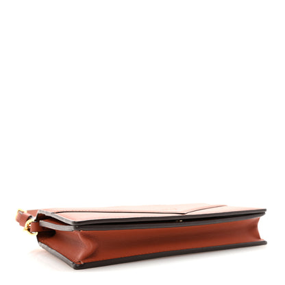 MCM Calfskin Large Diamond Wallet On Chain  Coconut Shell Brown 4 of 10