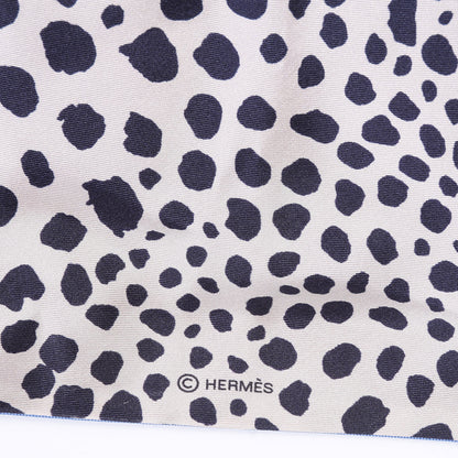 Hermes Silk Faune Giant Pointe Triangle Scarf Beige Brun Lavande 7 of 23