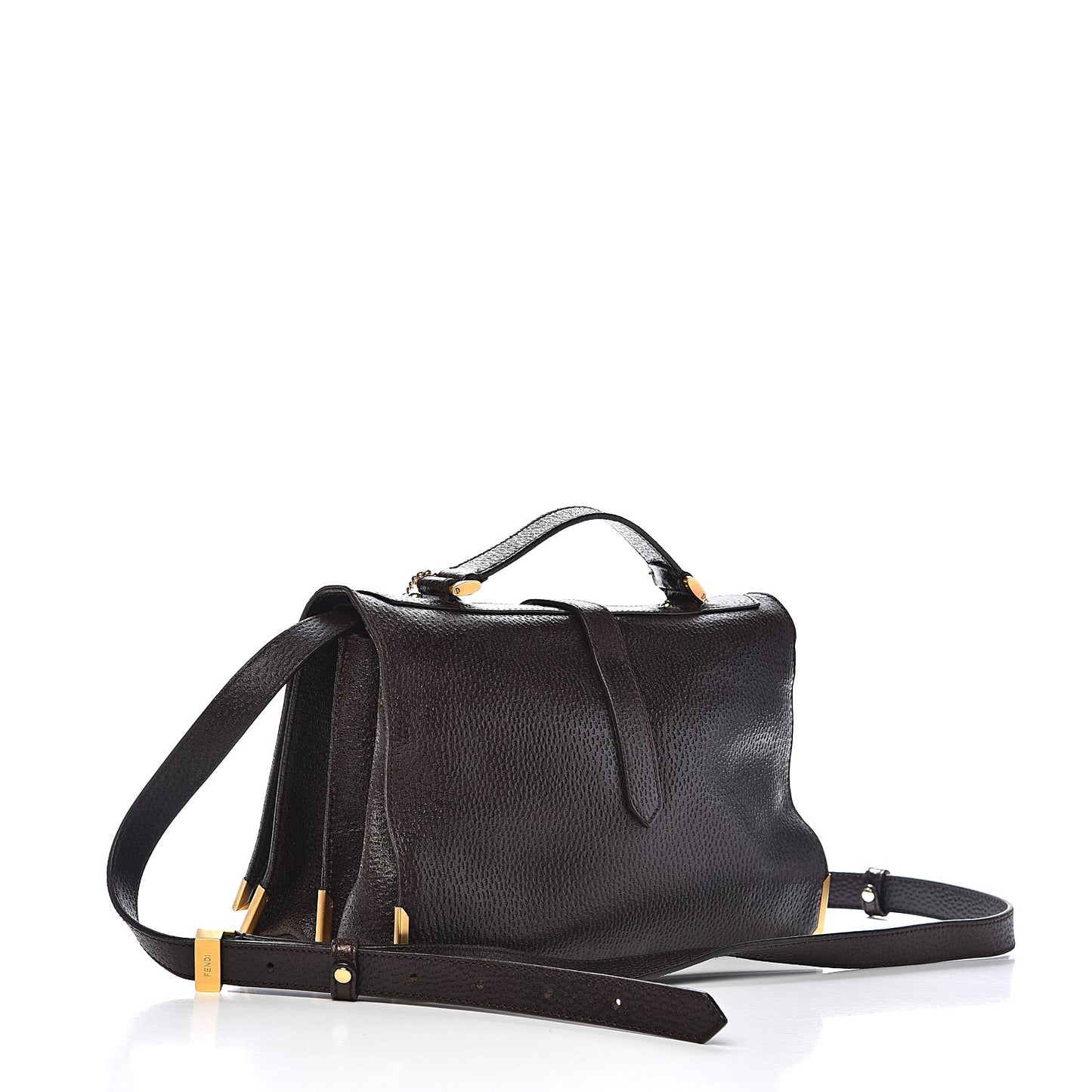 Vitello Classico No.1 Satchel Dark Brown