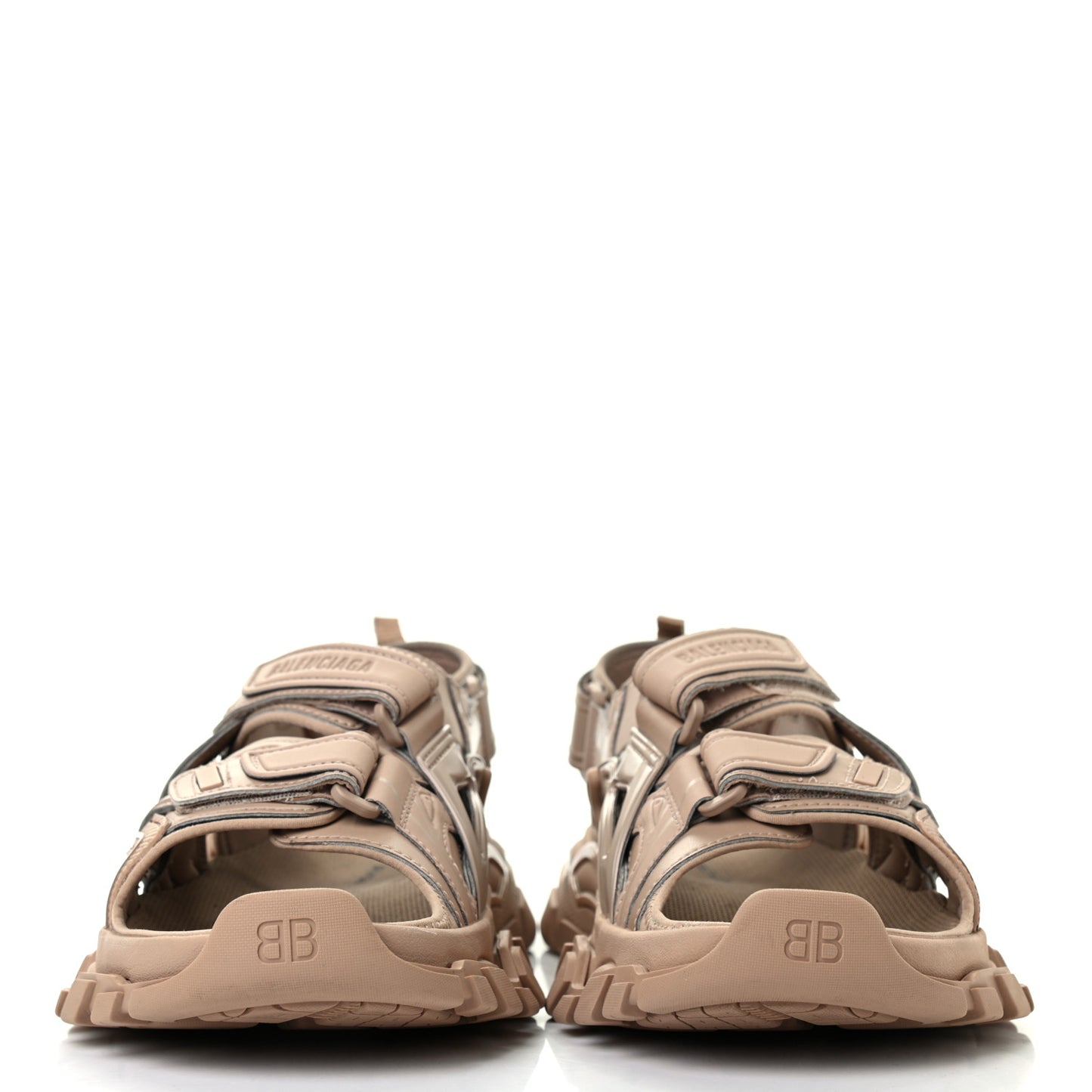 Neoprene Rubber Womens Track Sandals 39 Full Beige