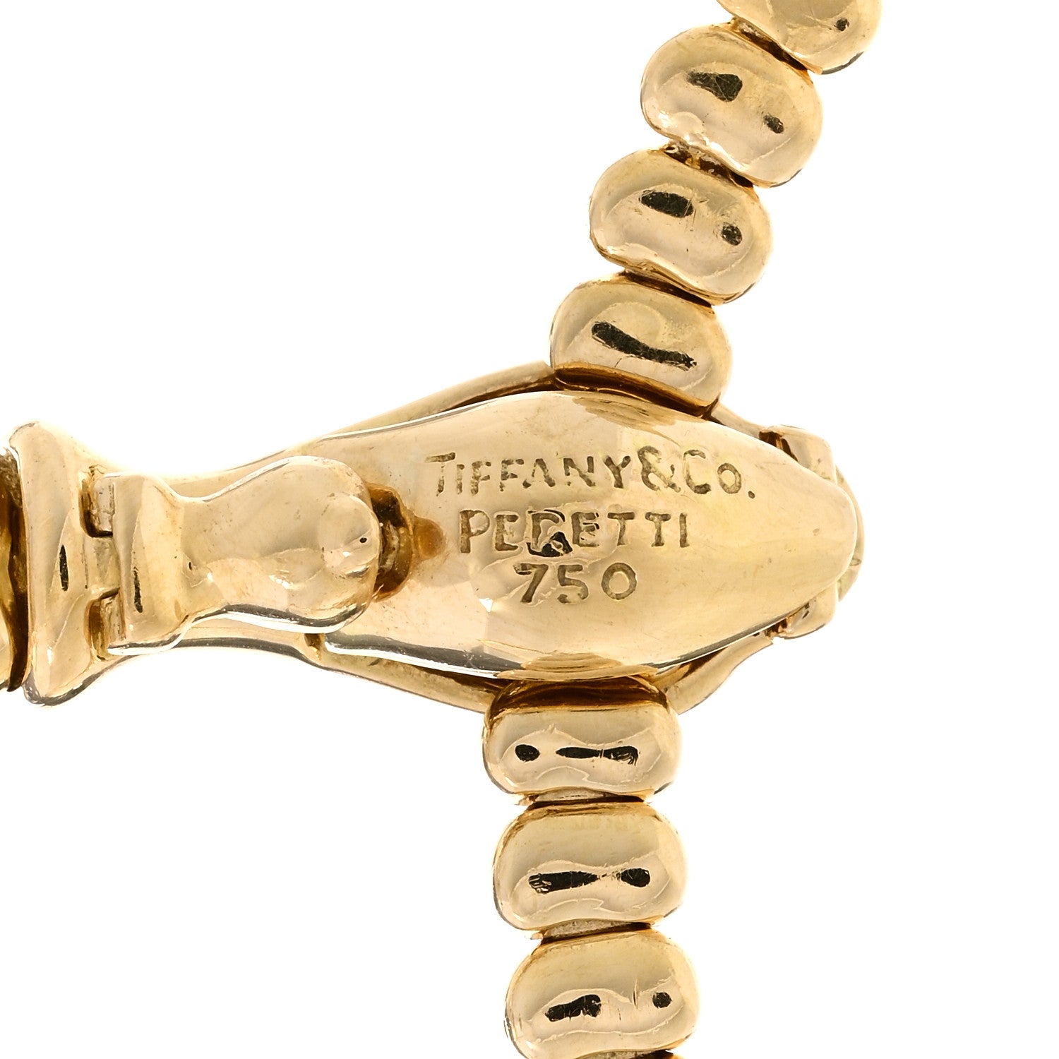 Tiffany 18K Yellow Gold Elsa Peretti Snake Necklace 4 of 4