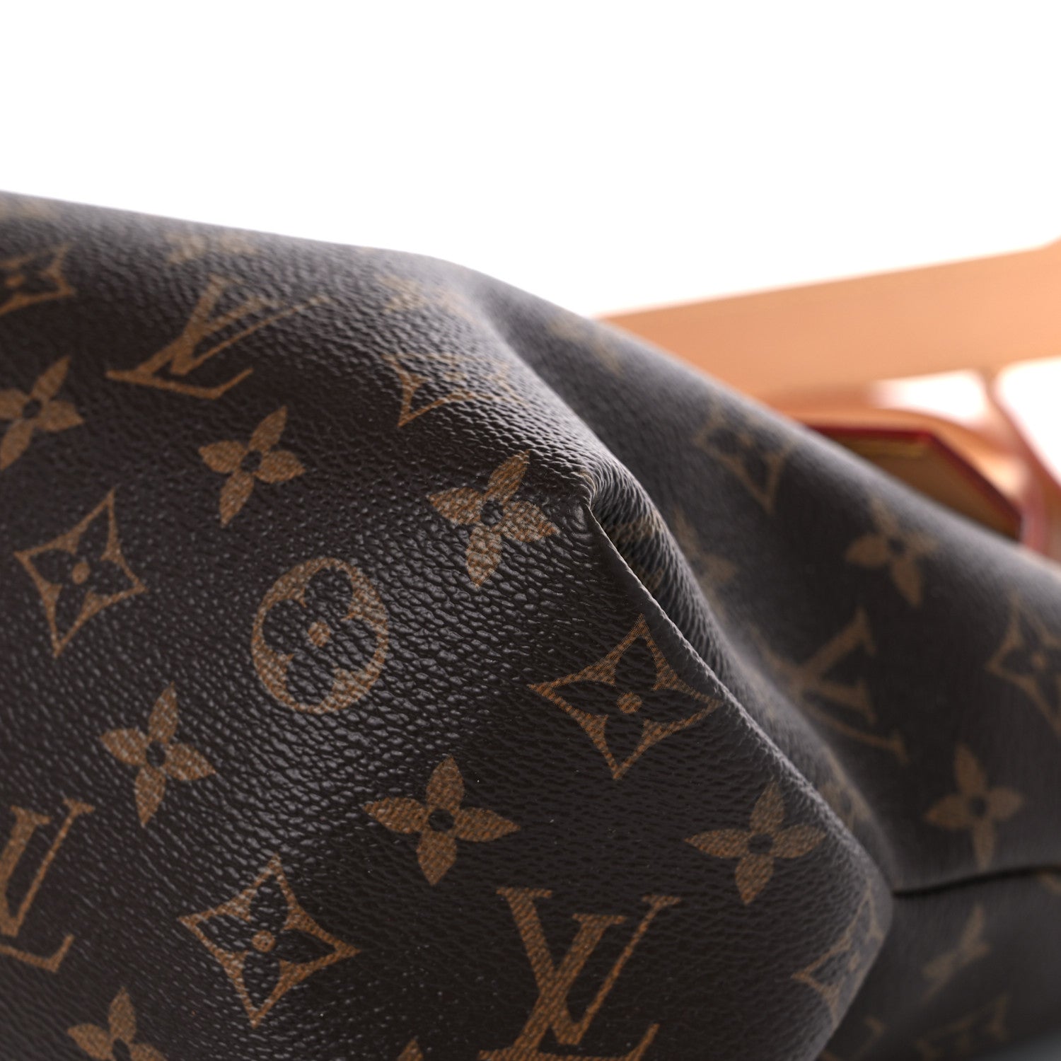 Louis Vuitton Monogram Flower Zipped Tote MM Beige 9 of 16