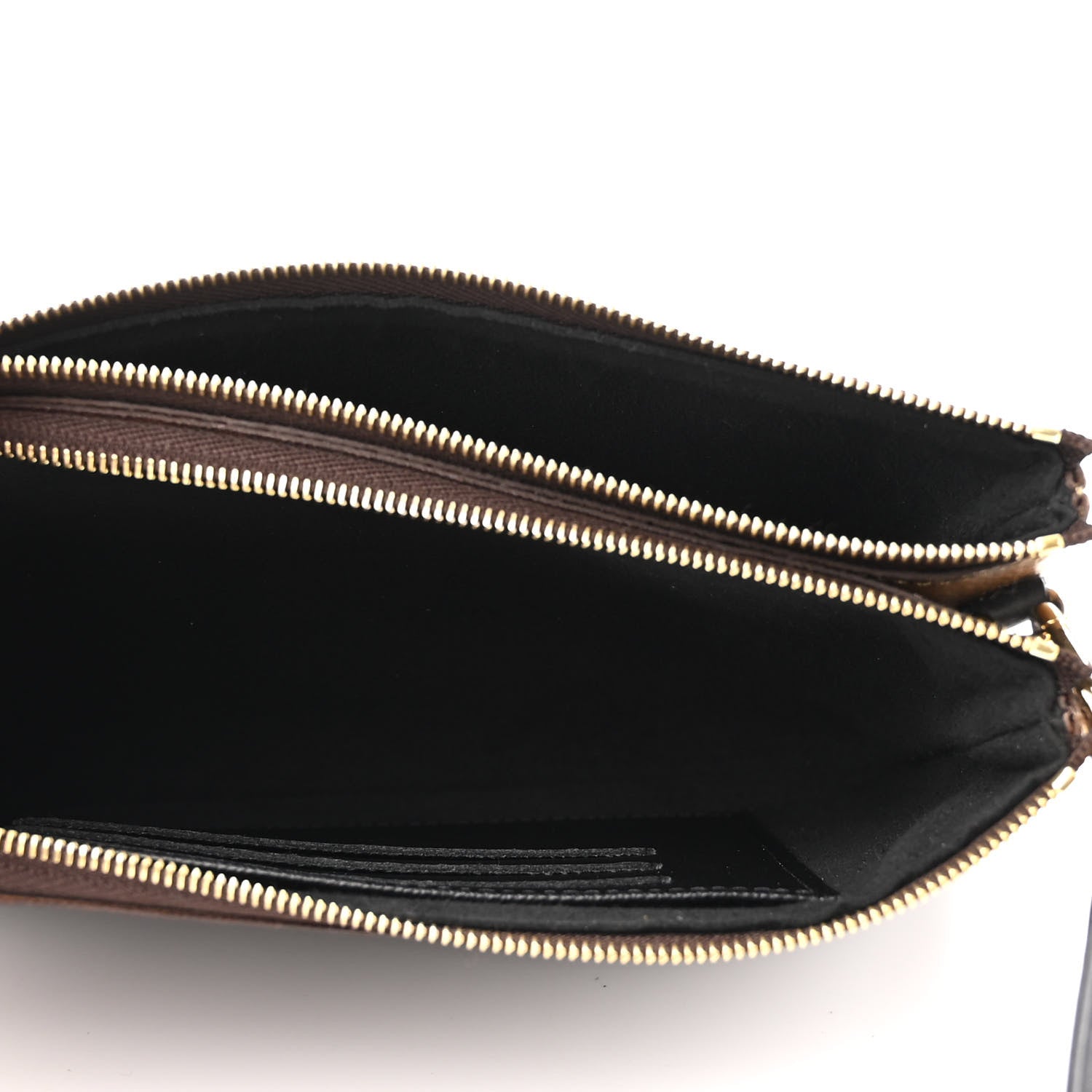Louis Vuitton Reverse Monogram Giant Double Zip Pochette 5 of 11
