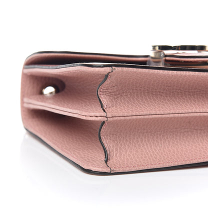 Gucci Dollar Calfskin Small Interlocking G Shoulder Bag Soft Pink 8 of 10