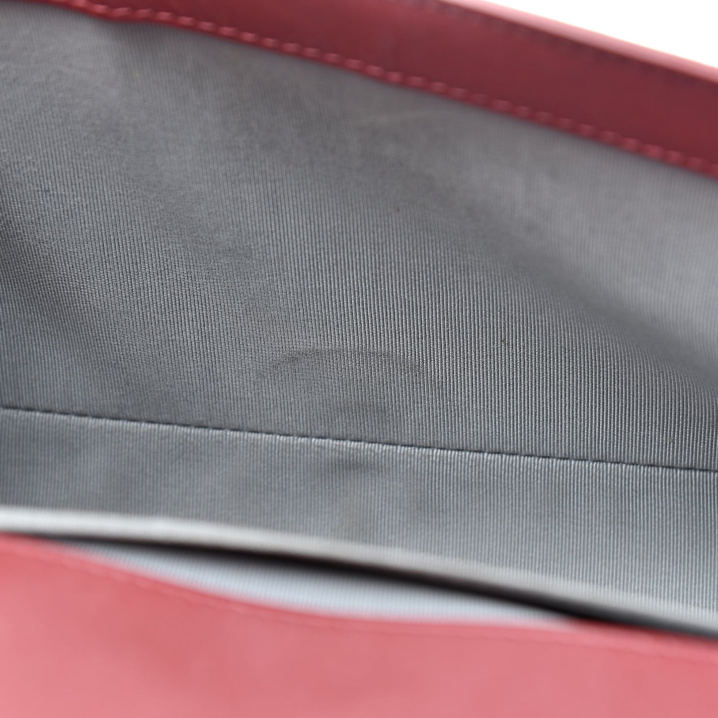Calfskin Chevron Quilted Medium Boy Flap Red