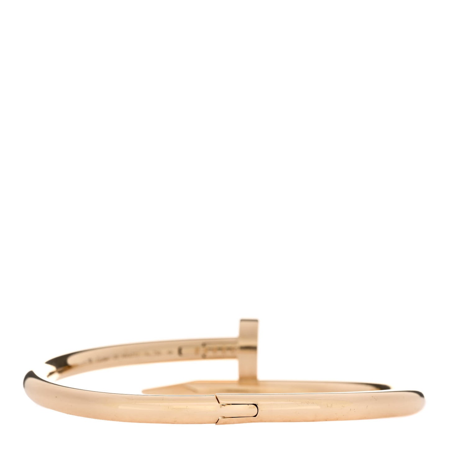 18K Yellow Gold Medium Juste Un Clou Bracelet 20