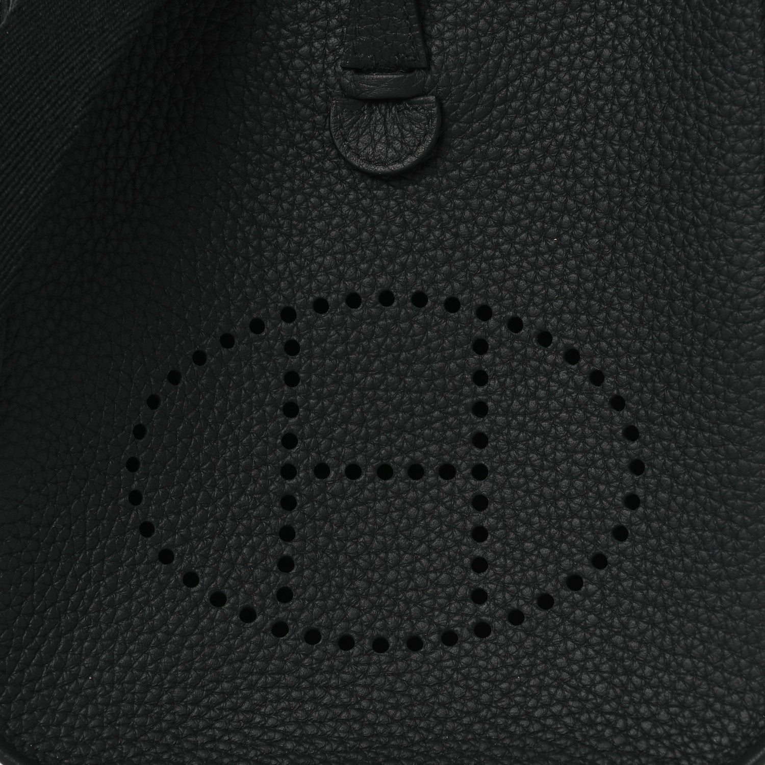 Hermes Taurillon Clemence Evelyne TPM Black 7 of 11