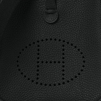 Hermes Taurillon Clemence Evelyne TPM Black 7 of 11
