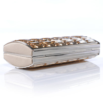 Judith Leiber Swarovski Crystal Goddess Clutch Champagne 4 of 6