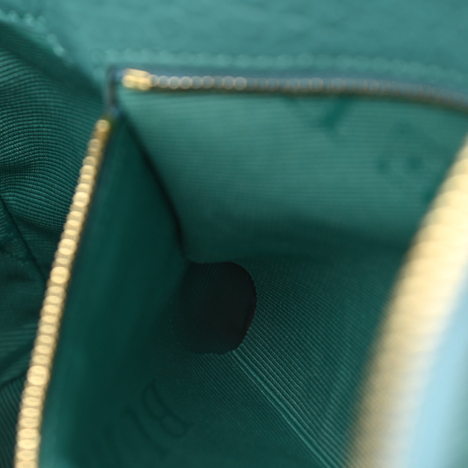 Burberry Signature Grain Calfskin Check Embossed Small Chichester Crossbody Clutch Bag Aqua Green 7 of 13