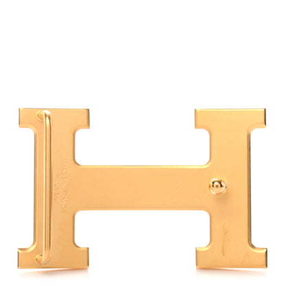 Hermes Polished 32mm H Belt Buckle Gold 2 of 5