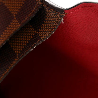 Louis Vuitton Damier Ebene Josephine Wallet Red 8 of 11