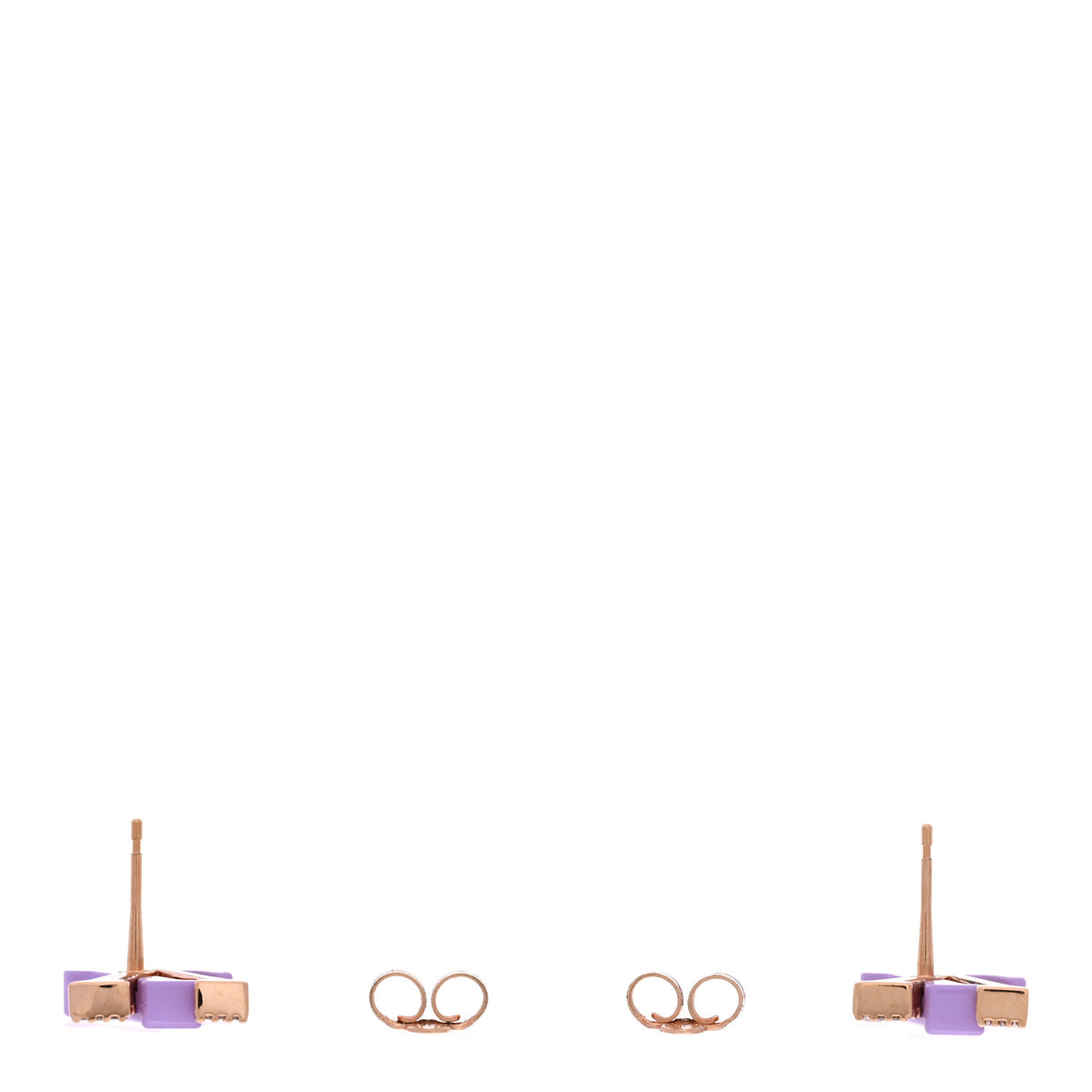 Louis Vuitton Crystal LV Iconic Sweety Earrings Lilac 3 of 4