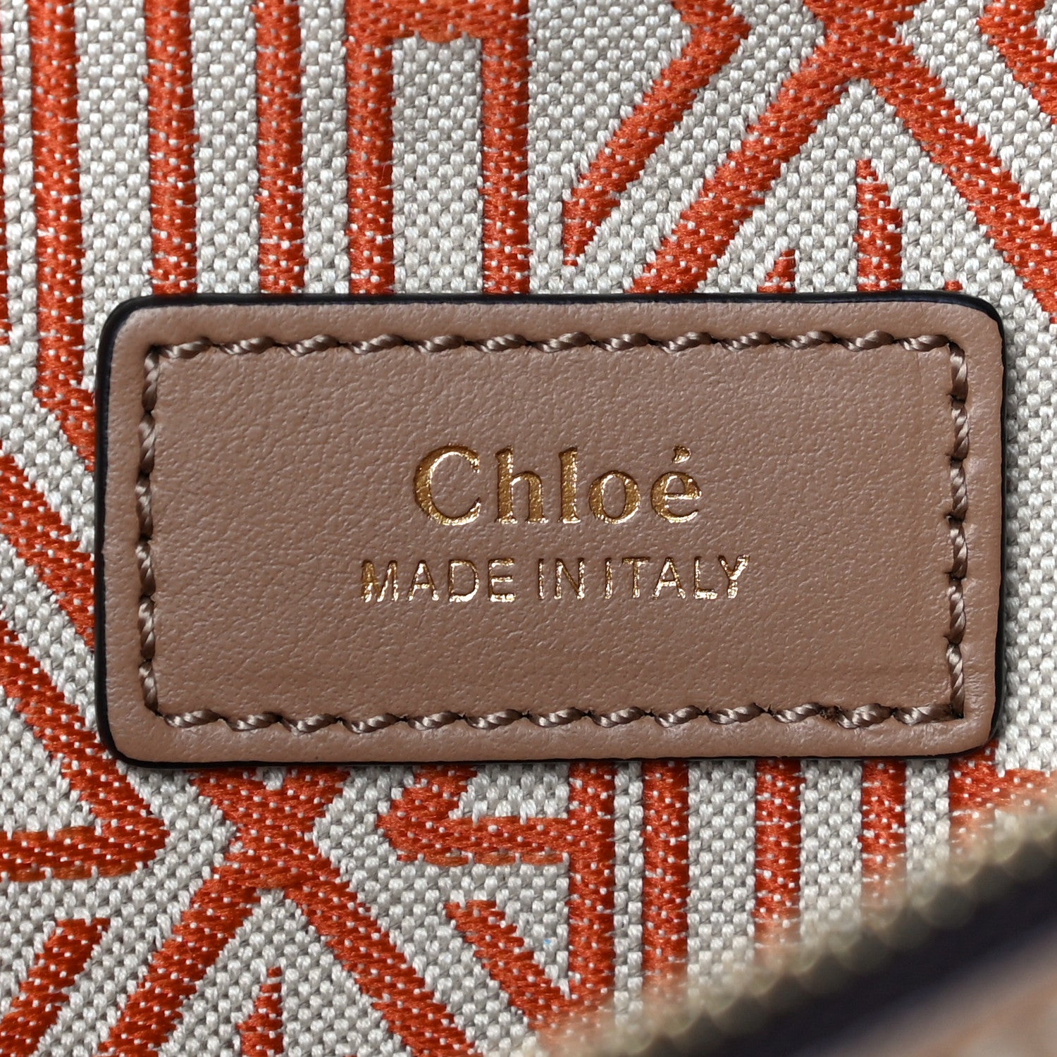 Chloe Calfskin Small Daria Cement Brown 5 of 9