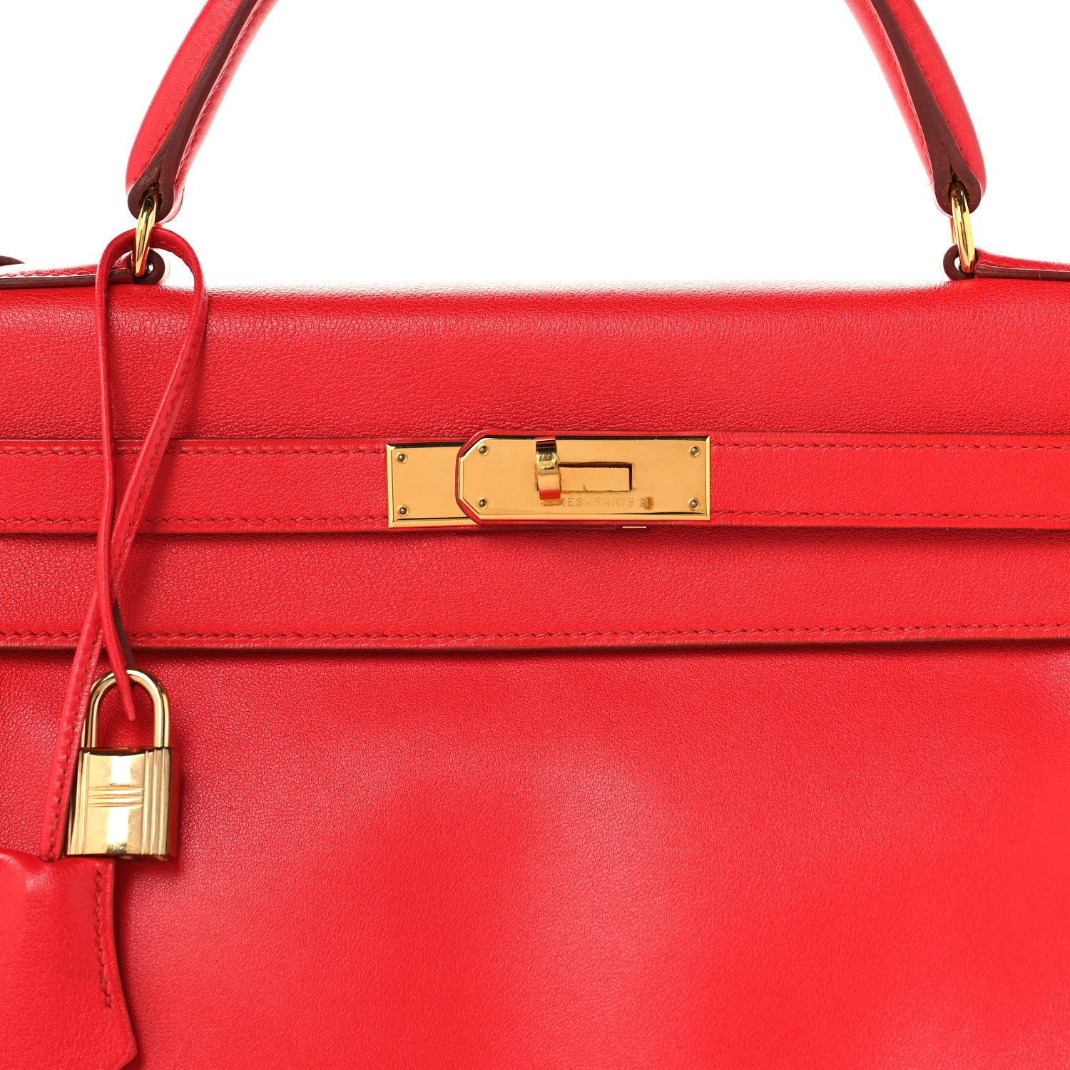 Hermes Swift Kelly Retourne 32 Vermillion 8 of 10