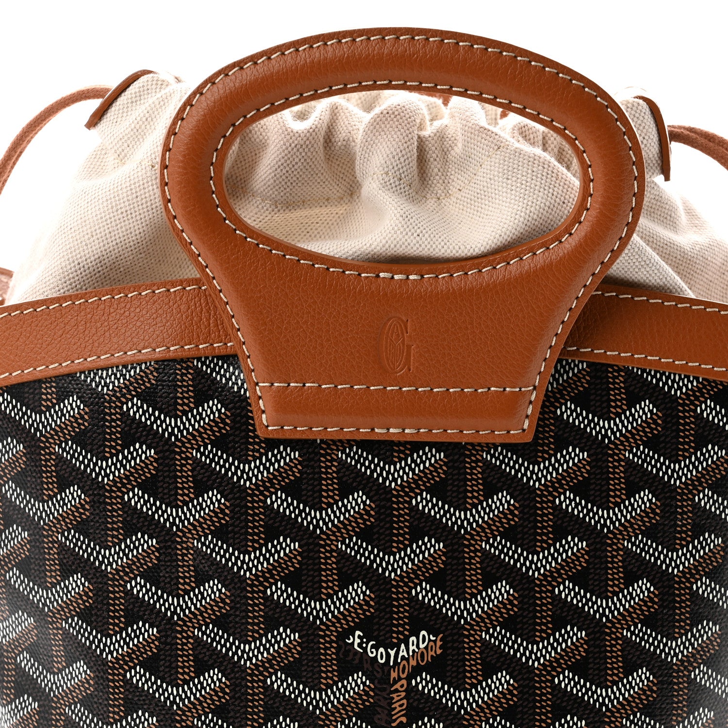 Goyard Goyardine Beluga Mini Black Gold 8 of 11