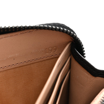 Prada Glace Borchie Studded Zip Around Wallet Black 8 of 11