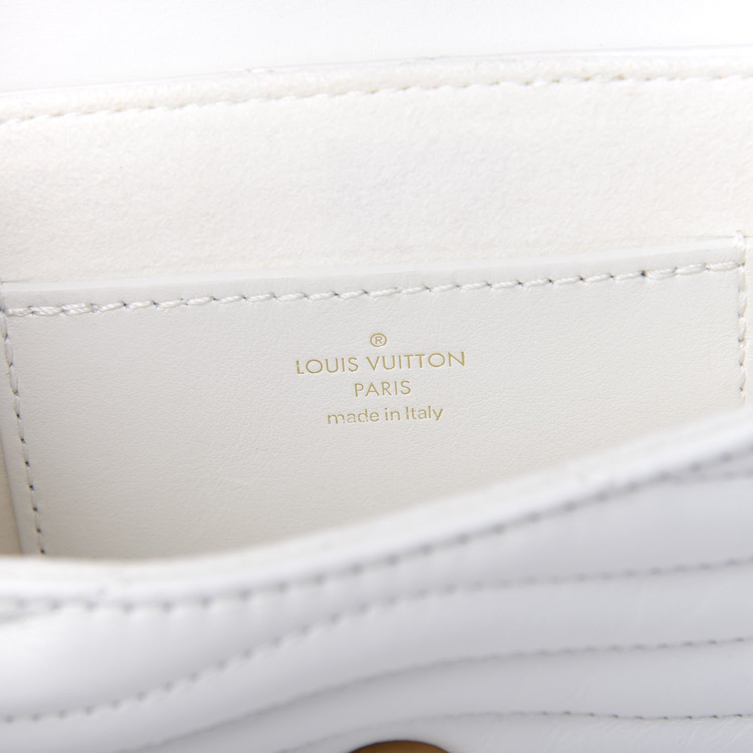Louis Vuitton Calfskin New Wave Multi Pochette Snow 5 of 8