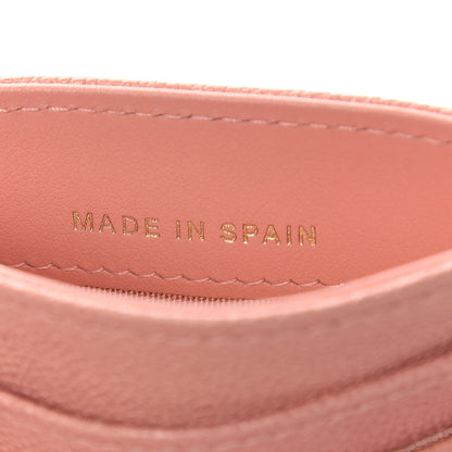 Chanel Caviar Quilted Boy Card Holder Light Pink 7 of 9
