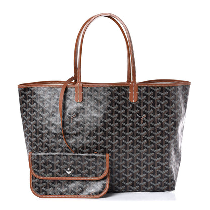 Goyard Goyardine Saint Louis PM Black Gold 1 of 7
