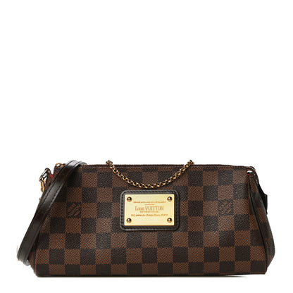 Louis Vuitton Damier Ebene Eva Clutch 1 of 16