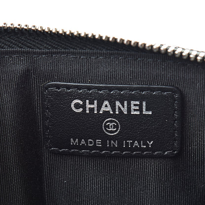 Chanel Caviar Quilted Classic Flat Wallet Pouch Black 6 of 8