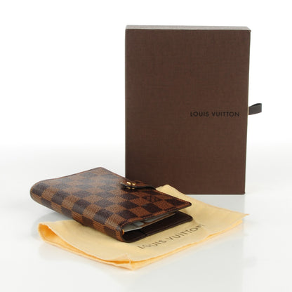 Louis Vuitton Damier Ebene Small Ring Agenda Cover 4 of 7