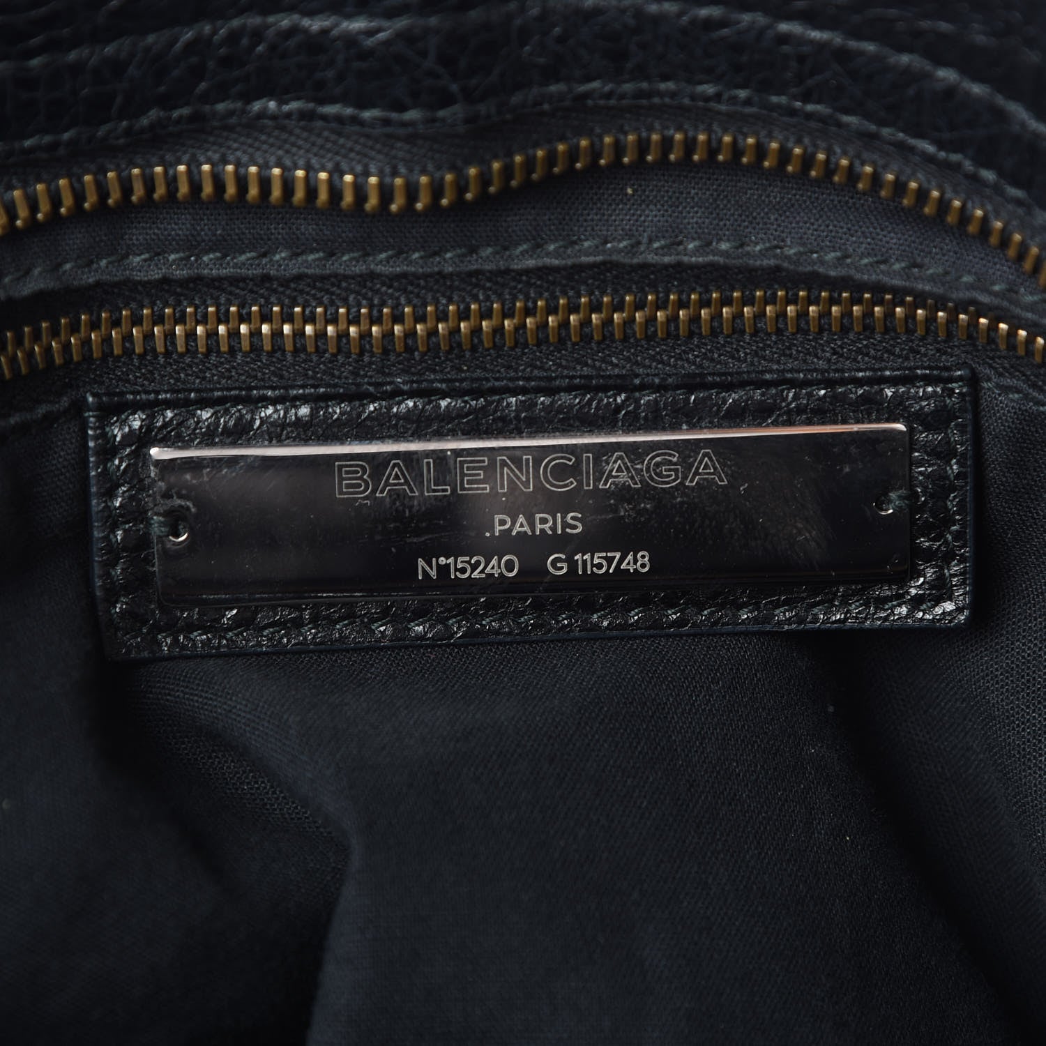 Balenciaga Agneau Classic Hardware City Black 7 of 10