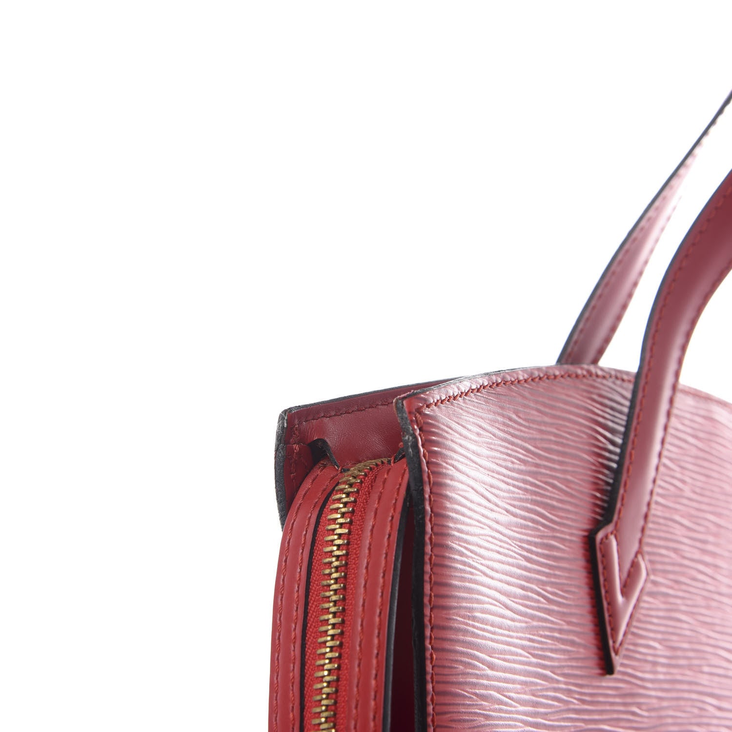 Louis Vuitton Epi Saint Jacques PM Castillan Red 7 of 11