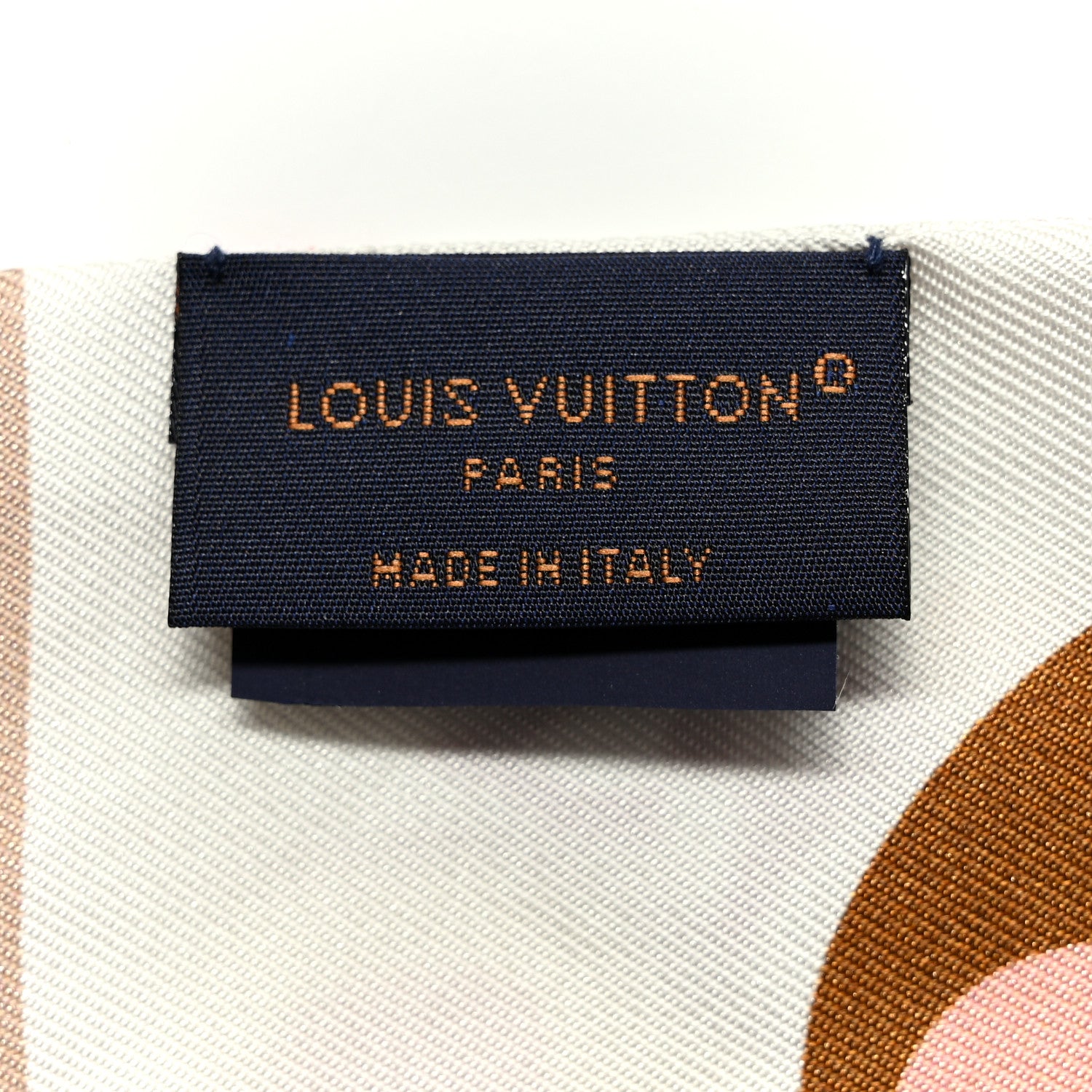 Louis Vuitton Silk LV Unlocked Bandeau Brown 3 of 6