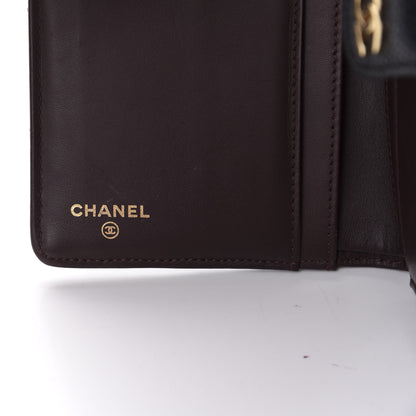 Chanel Caviar Quilted Zipped Pocket Wallet Black 6 of 9
