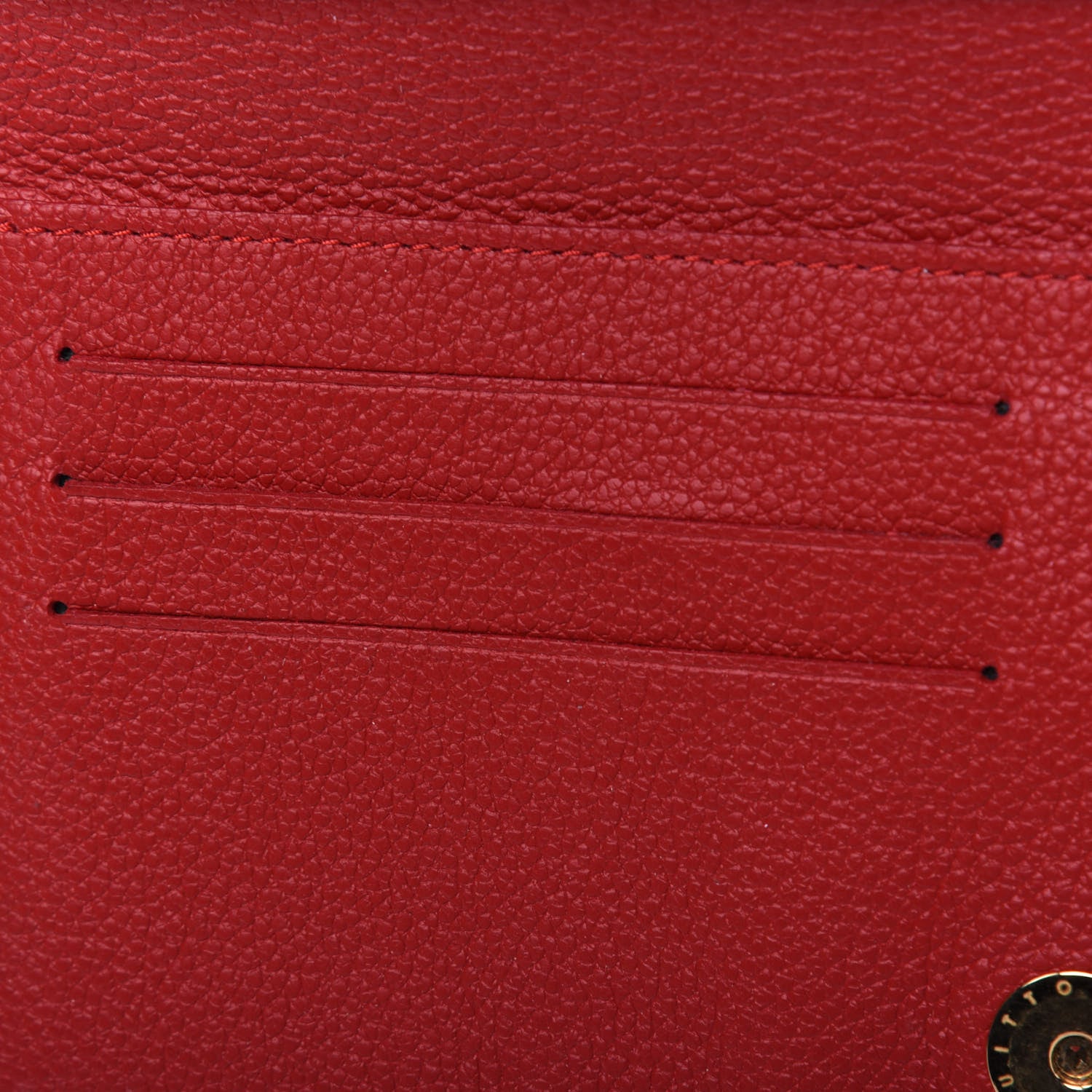 Louis Vuitton Empreinte Adele Wallet Cherry 9 of 22