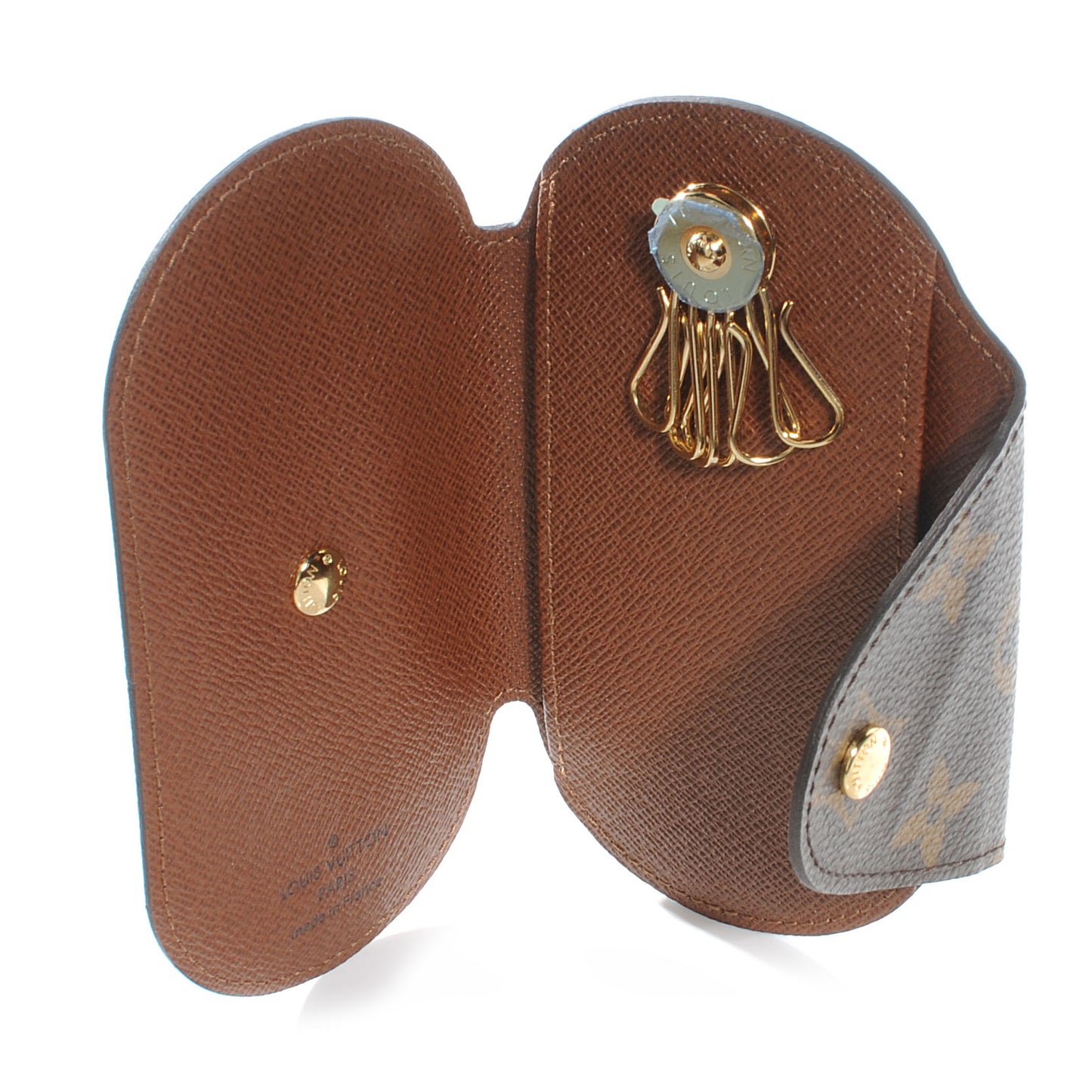 Monogram Round Key Holder GM