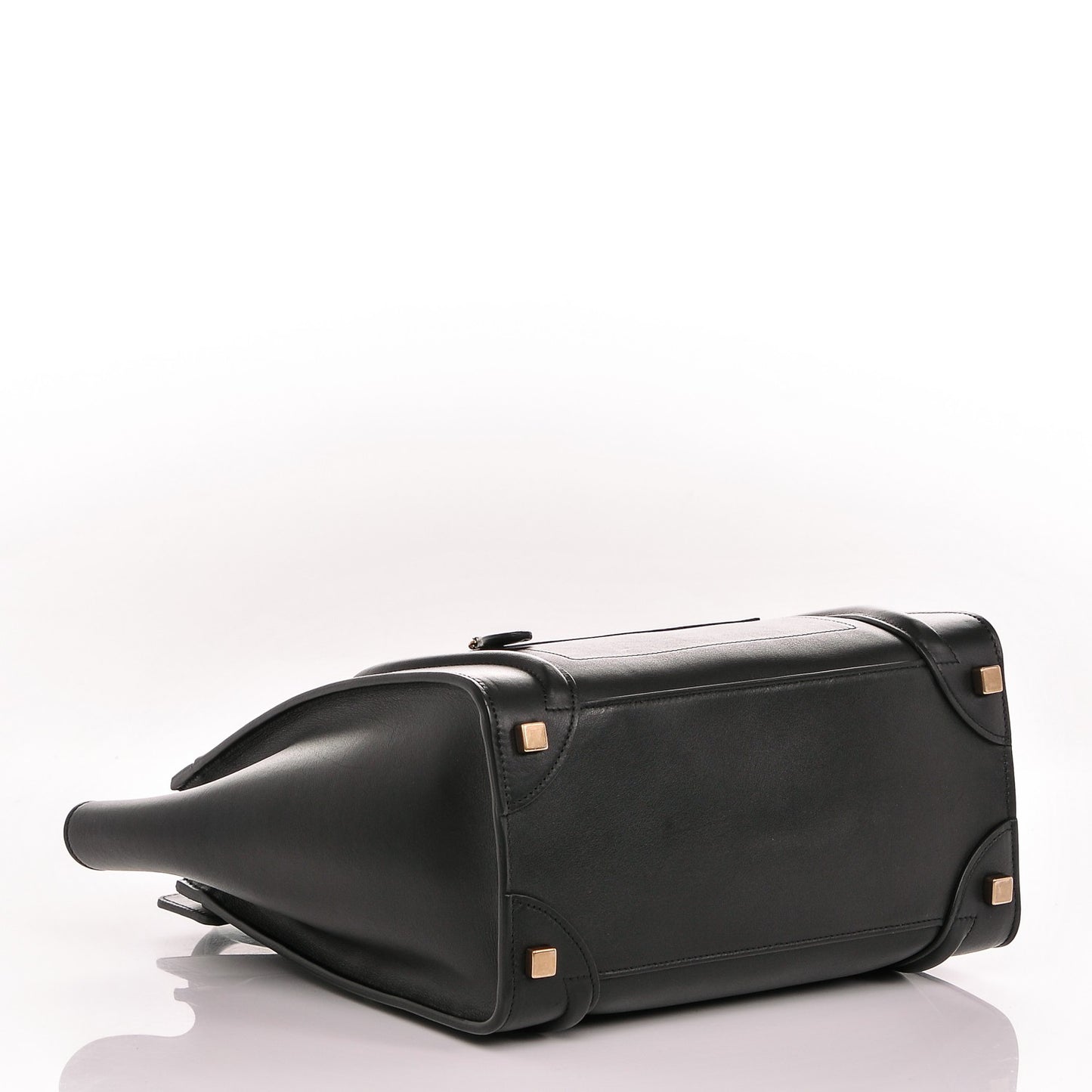 Smooth Calfskin Micro Luggage Black