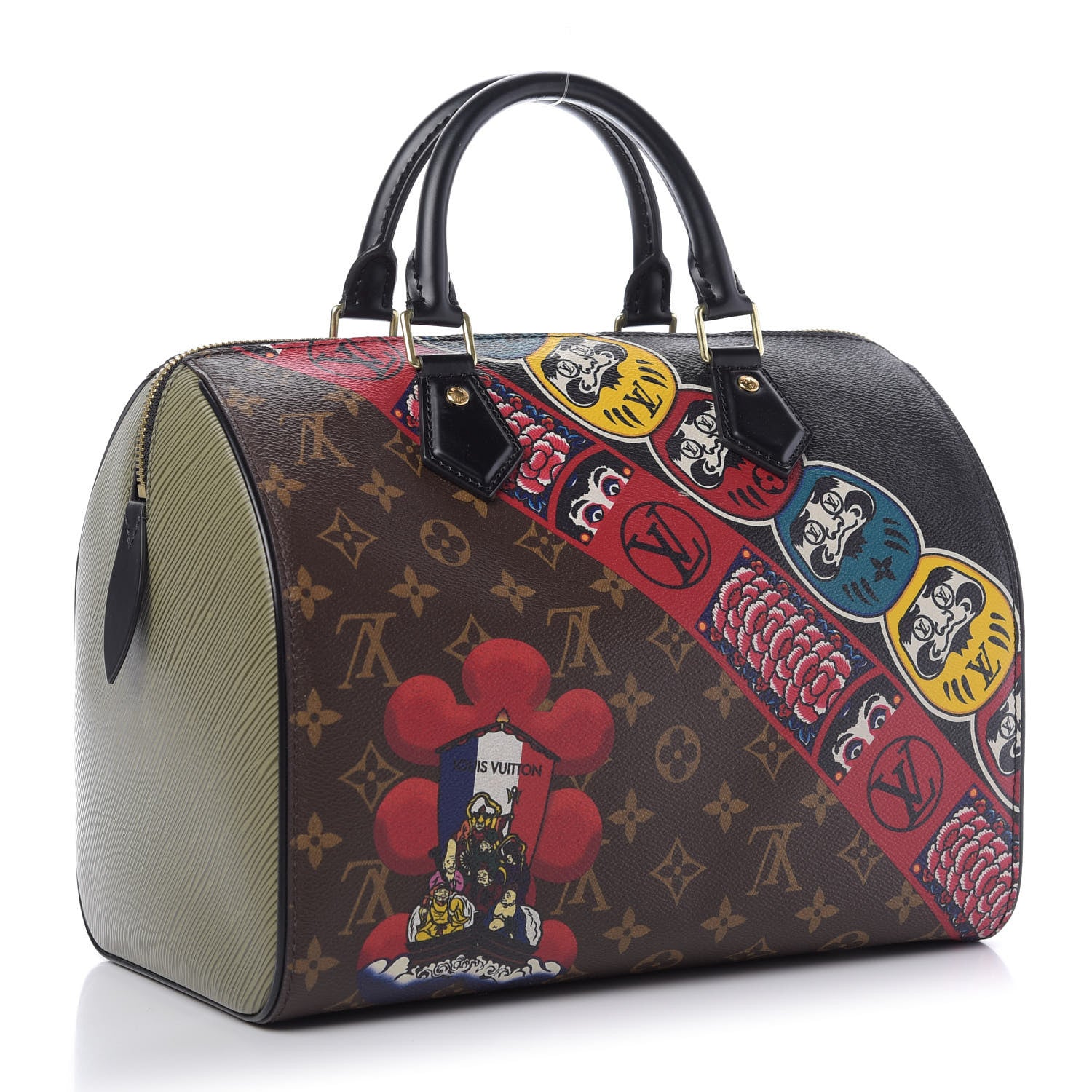 Louis Vuitton Monogram Kabuki Speedy 30 3 of 9