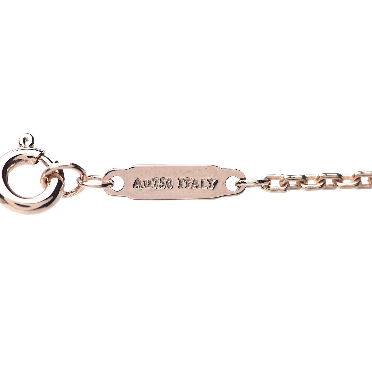 18K Rose Gold HardWear Link Pendant Necklace