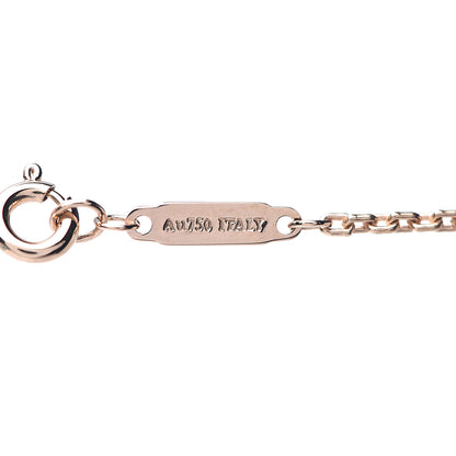 Tiffany 18K Rose Gold HardWear Link Pendant Necklace 7 of 8