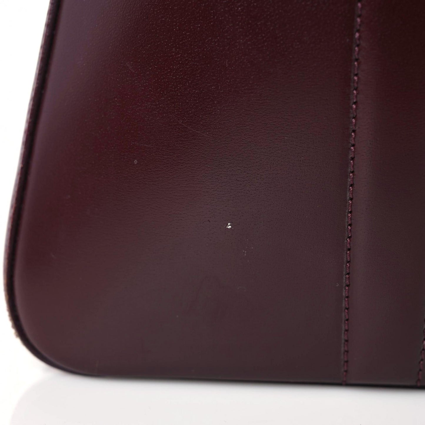 Shiny Lord Calfskin Medium Antigona Burgundy