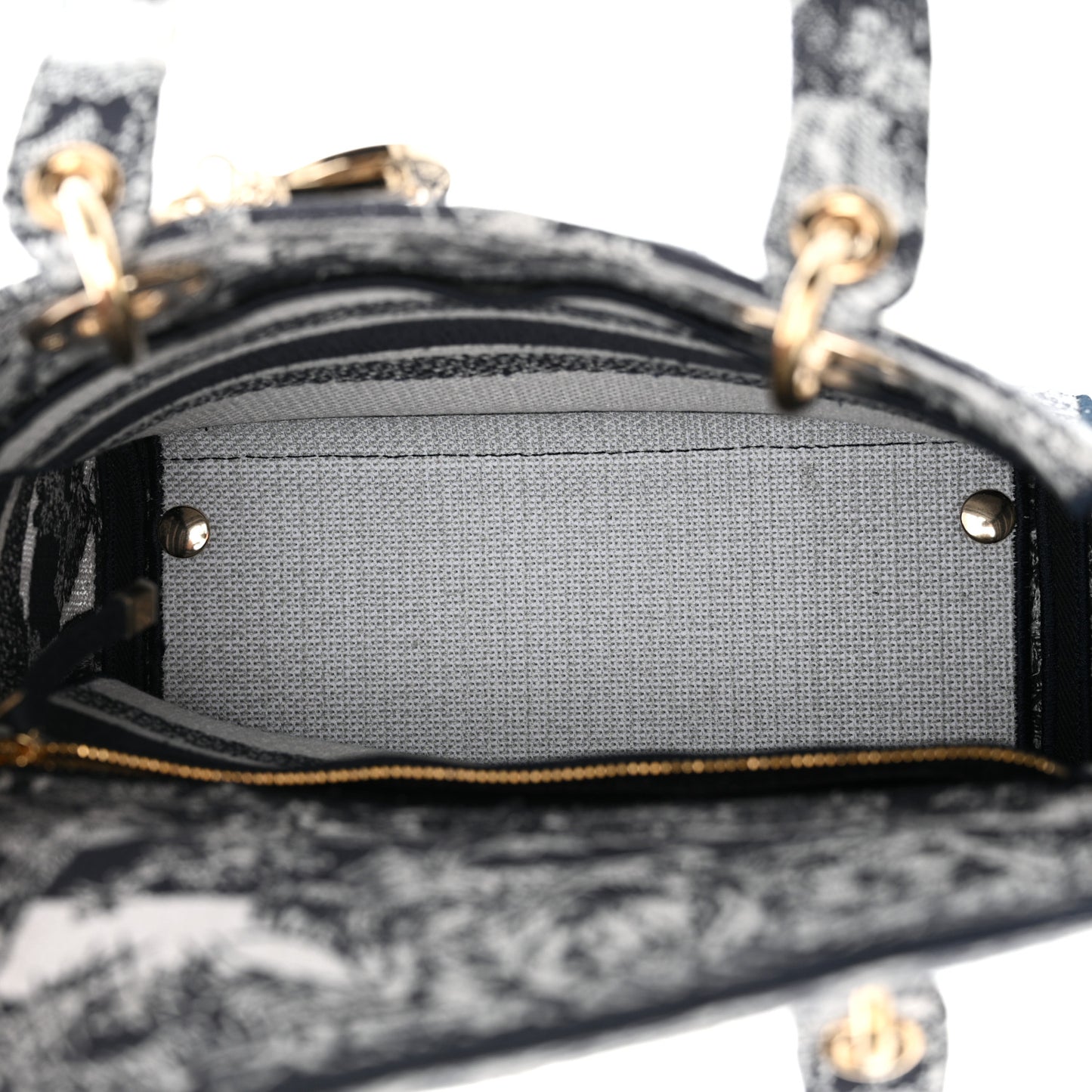 Canvas Toile De Jouy Embroidered Medium Lady D-Lite