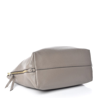 Prada Vitello Daino Side Zip Tote Argilla 4 of 8