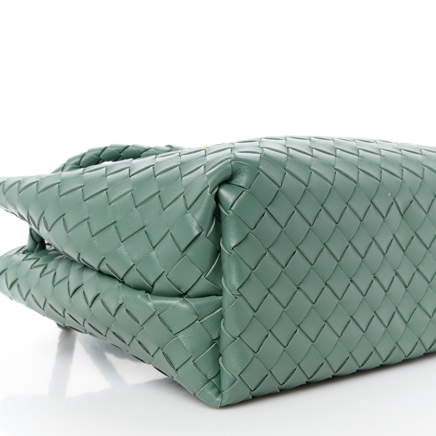 Bottega Veneta Nappa Intrecciato Medium Andiamo Shoulder Bag Aloe 9 of 11