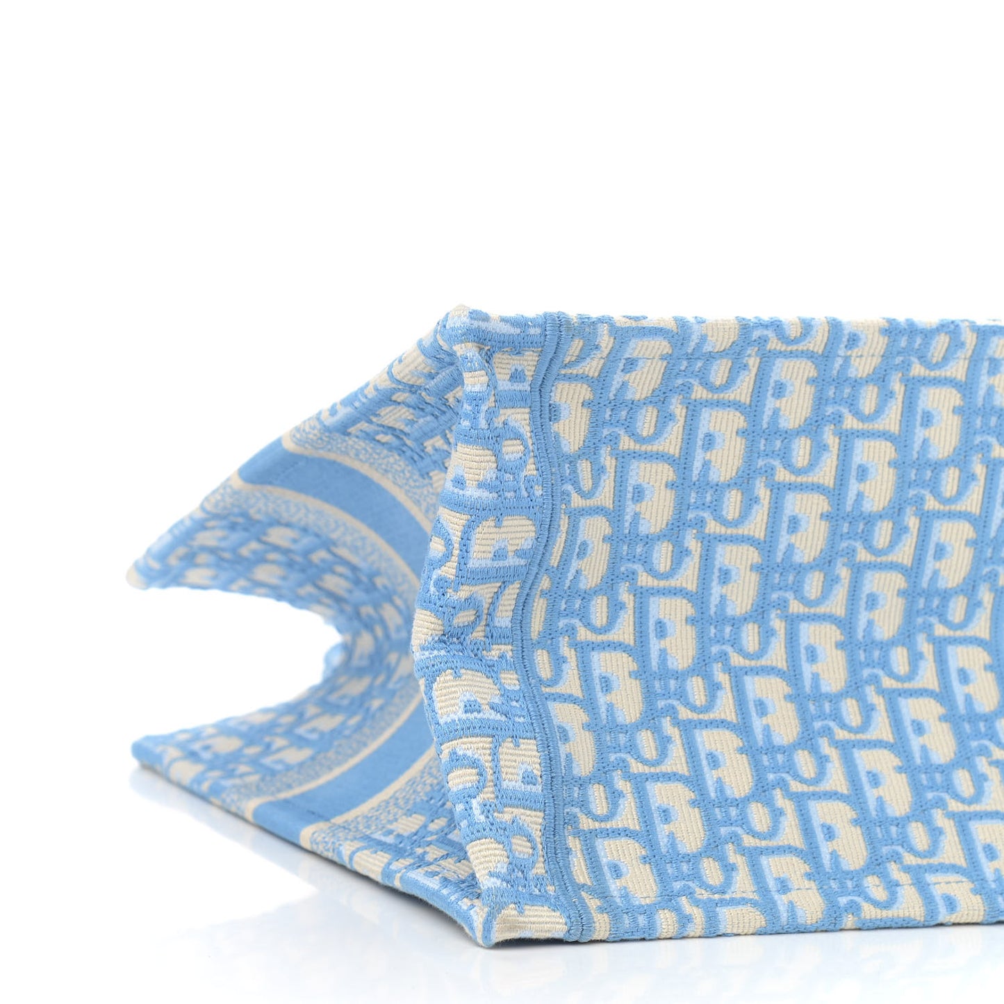 Oblique Medium Book Tote Light Blue