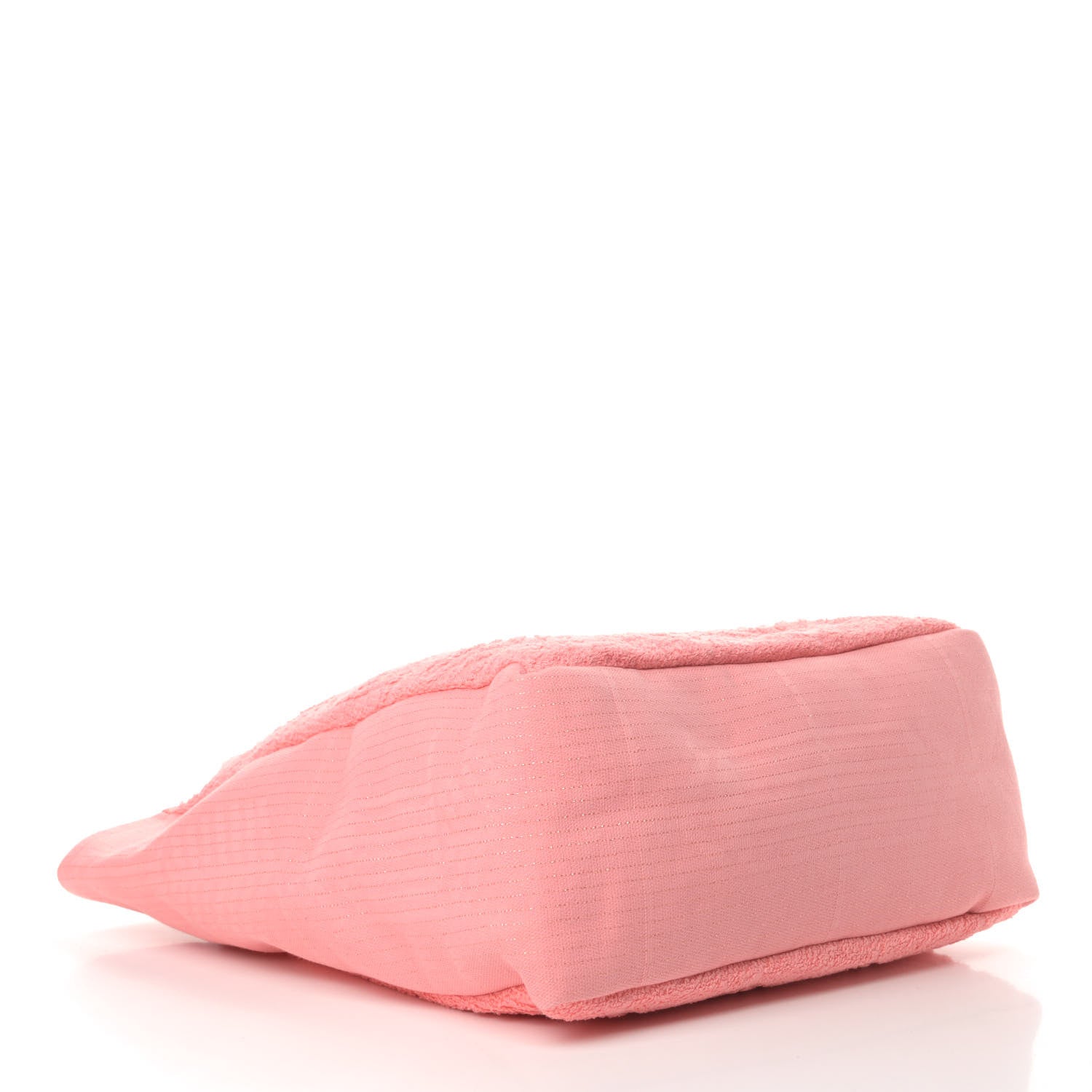 Chanel Terry Cotton CC Beach Tote Towel Set Coral 4 of 5