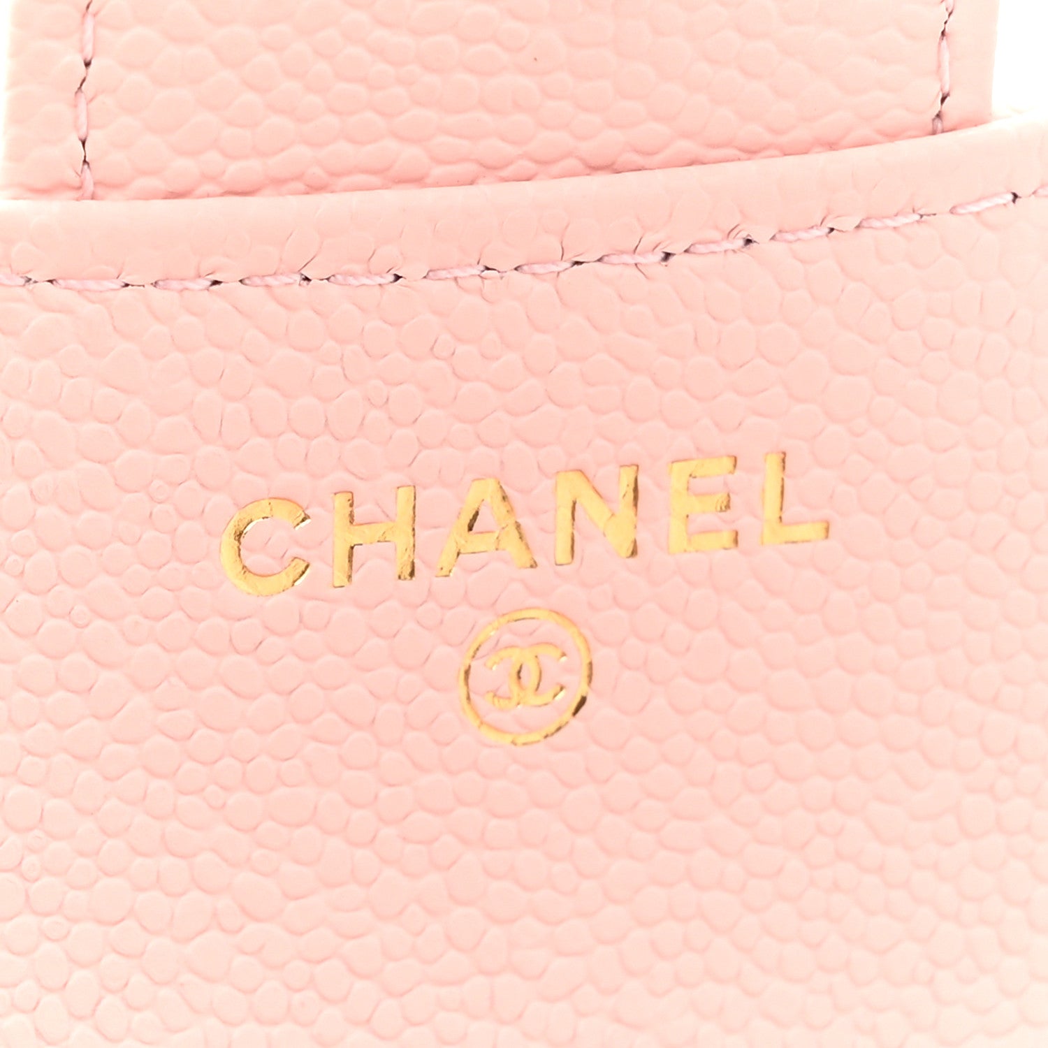 Chanel Caviar Quilted Compact Flap Wallet Light Pink 7 of 10