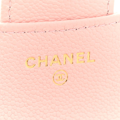 Chanel Caviar Quilted Compact Flap Wallet Light Pink 7 of 10